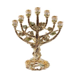 7_branch_menorah_with_ivory_flowers